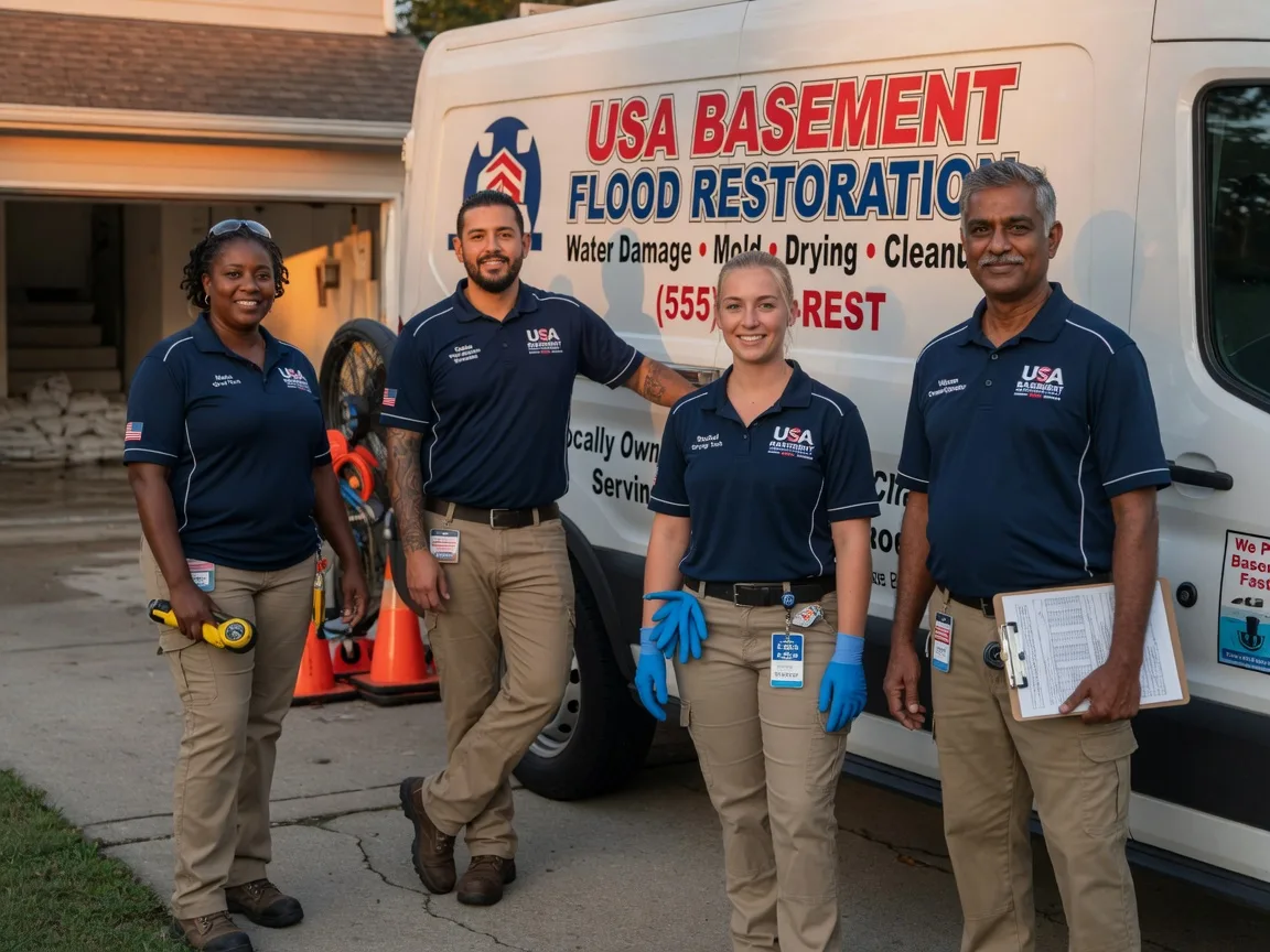 Basement Flood Cleanup company in Winburne, PA